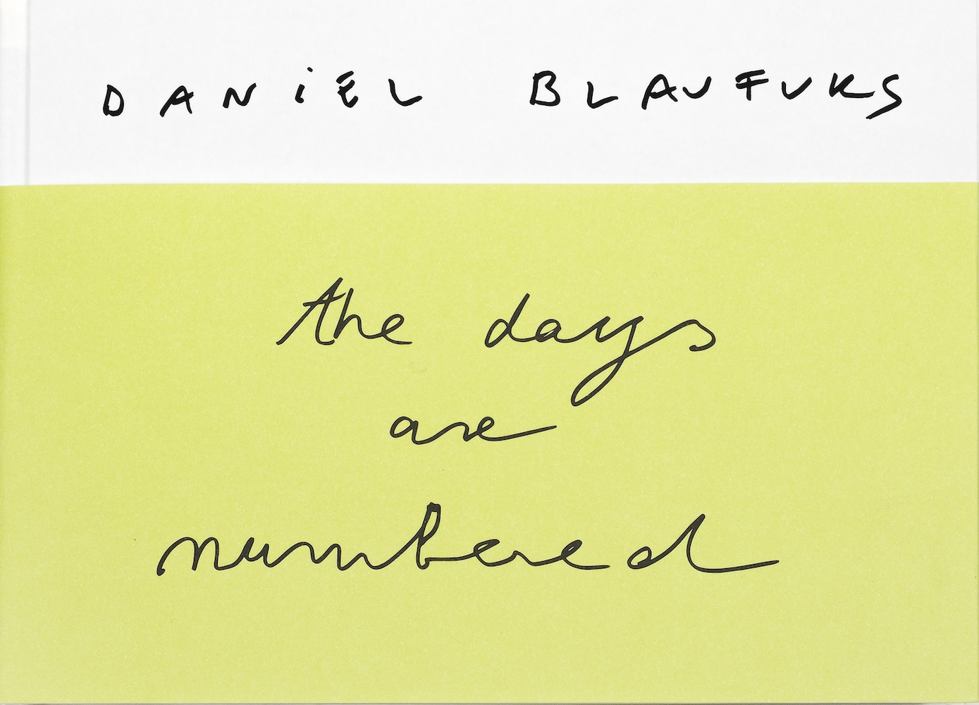 The Days Are Numbered (2023)