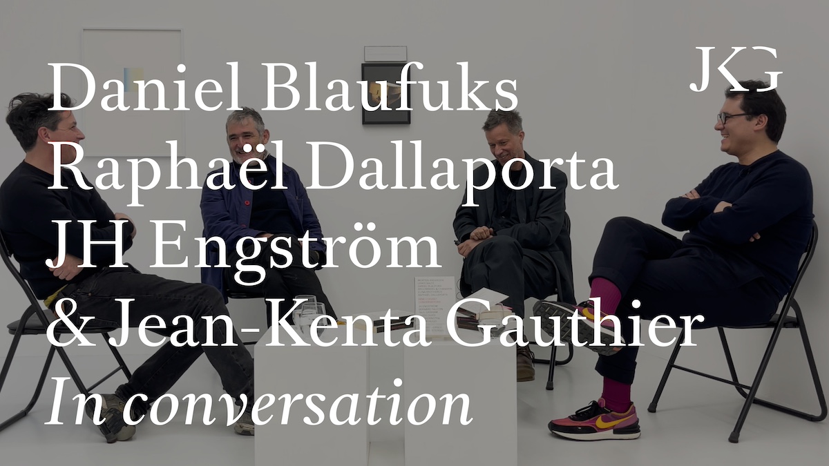 & Jean-Kenta Gauthier en conversation