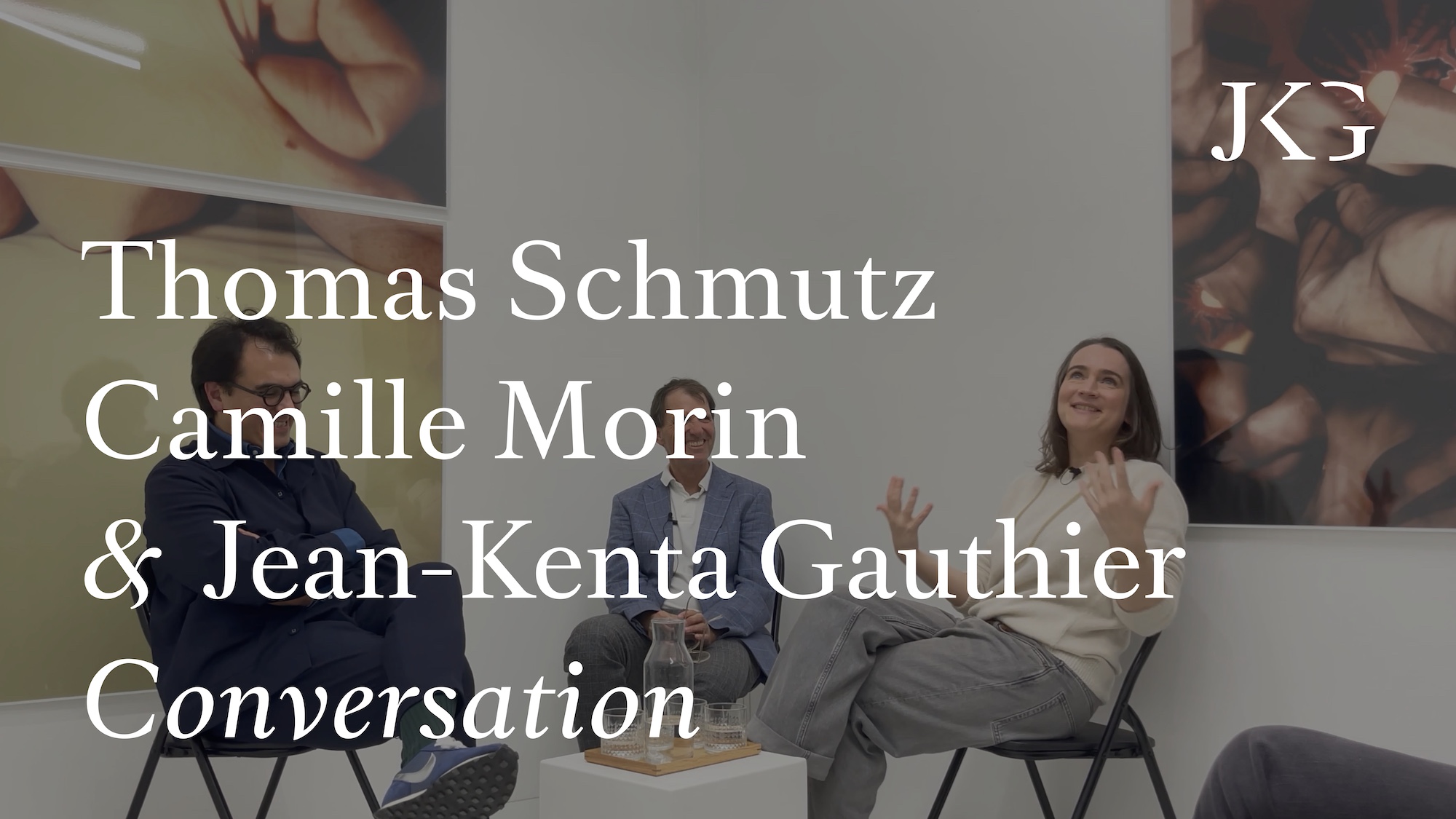 Thomas Schmutz, Camille Morin & Jean-Kenta Gauthier en conversation